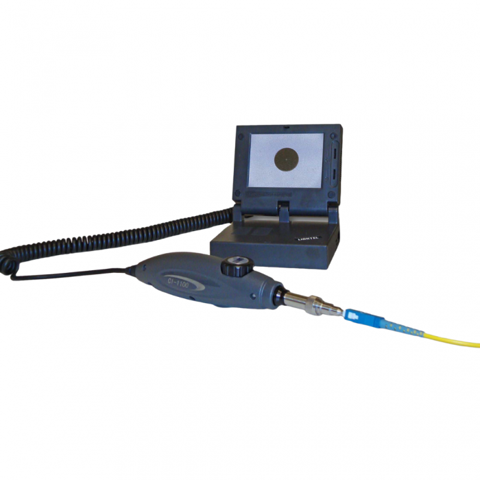 Lightel CI1100 Video Fiber Inspection Probe, LCD display