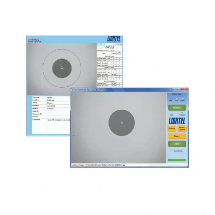 Connectorview Plus Analyse software