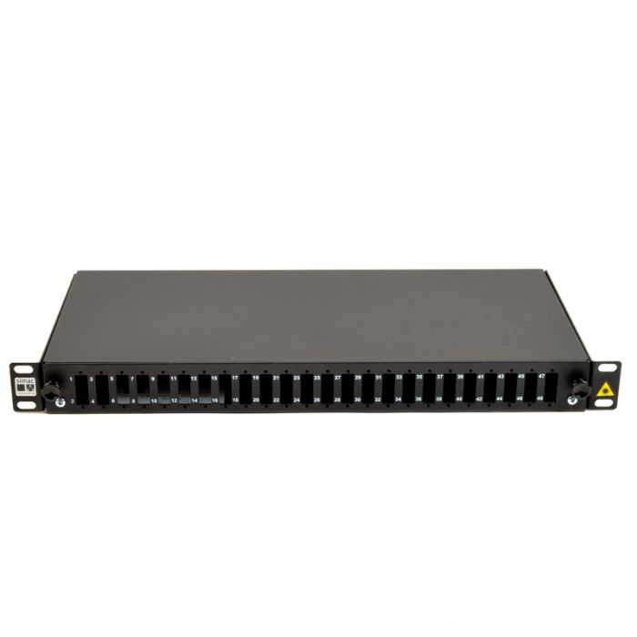 19 inch glasvezel patchpaneel - Leeg - 24x SC duplex port