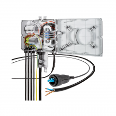 Huber+Suhner Masterline Classic Hybrid (MLCH) Distribution Box