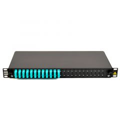 Glasvezel patchpaneel - 12x SC/PC-duplex - Multimode OM3