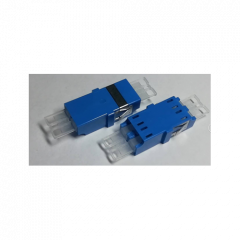 Glasvezel adapter - LC/PC - Duplex – Singlemode, Flangeless