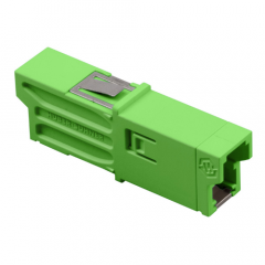 Glasvezel adapter – E2000/APC - Simplex – Singlemode, Flangeless, zak van 100 stuks
