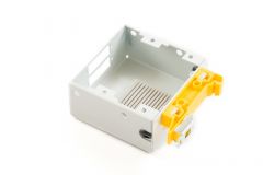DIN rail glasvezelbox mini - Leeg - Geschikt voor 2 SC-duplex adapters