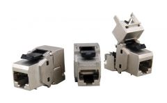 RJ45 Keystone STP, Cat.6A(IEC), 500MHz, component certified