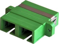 SC koppelstuk duplex singlemode groen SC/APC