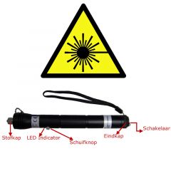 Laserpen SLP9015 hoog vermogen visual fault locator