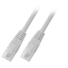 Copper patchcord, CAT6, U/UTP, PVC, Grey, RJ45 - RJ45, 020.0 meter