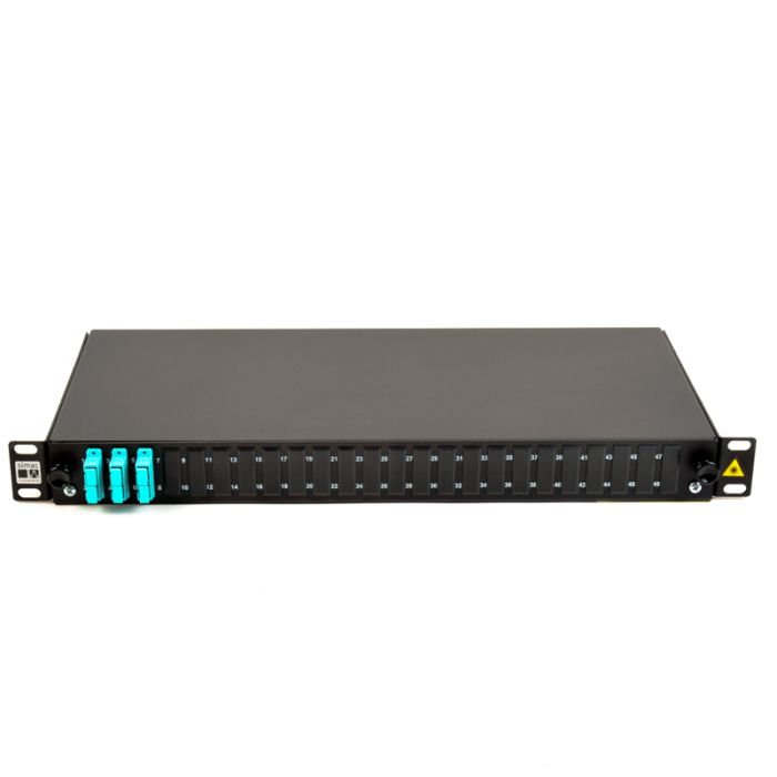 Glasvezel patchpaneel - 3x SC/PC-duplex - Multimode OM3