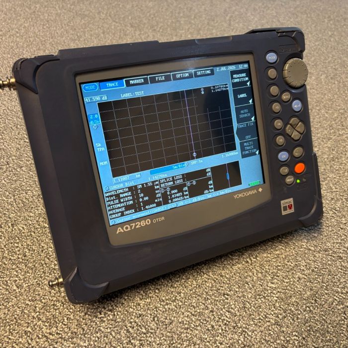 Yokogawa OTDR AQ7260, gebruikt, front